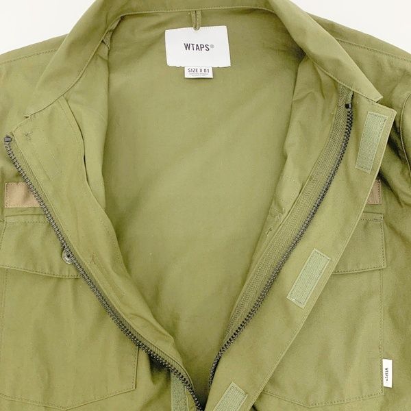 WTAPS ダブルタップス ミリタリー シャツ ジャケット 長袖 FLYERS LS