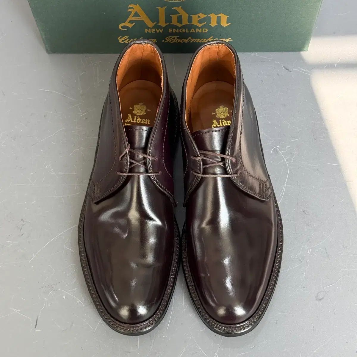 8D ALDEN 1339 COLOR 8 コードバン チョカ ブーツ