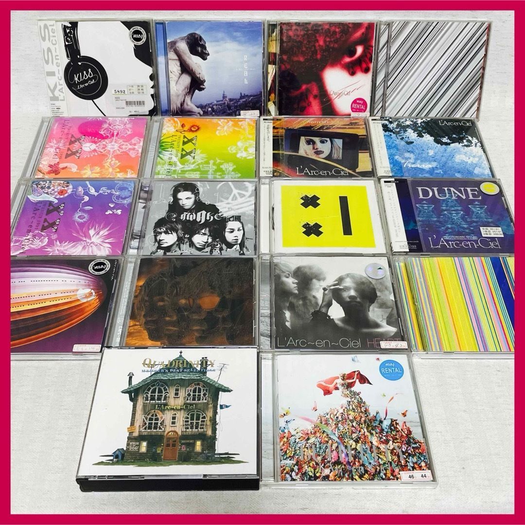 【CD】L'Arc〜en〜Ciel アルバムなど　邦楽　ラルクアンシエル　ラルク　@FE_01_2