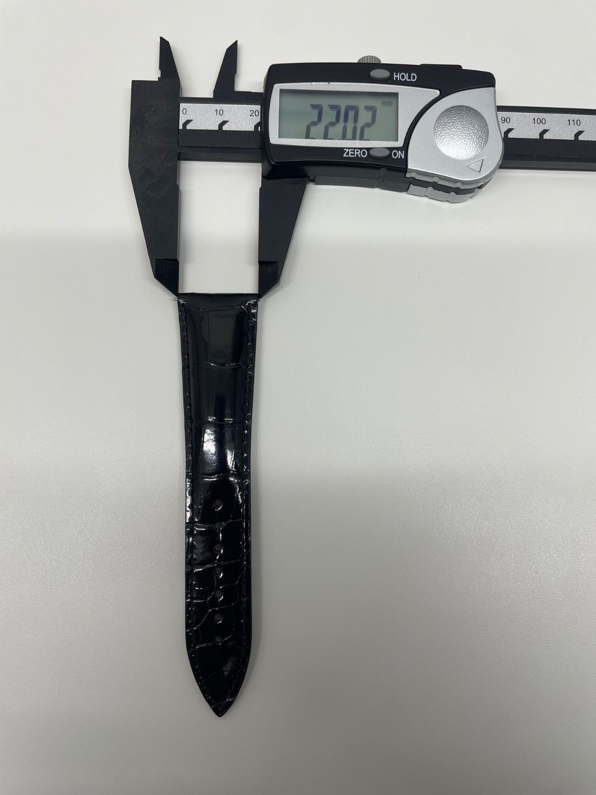 新品未使用】 フランクミュラー 純正ベルト 22mm 黒 クロコ
