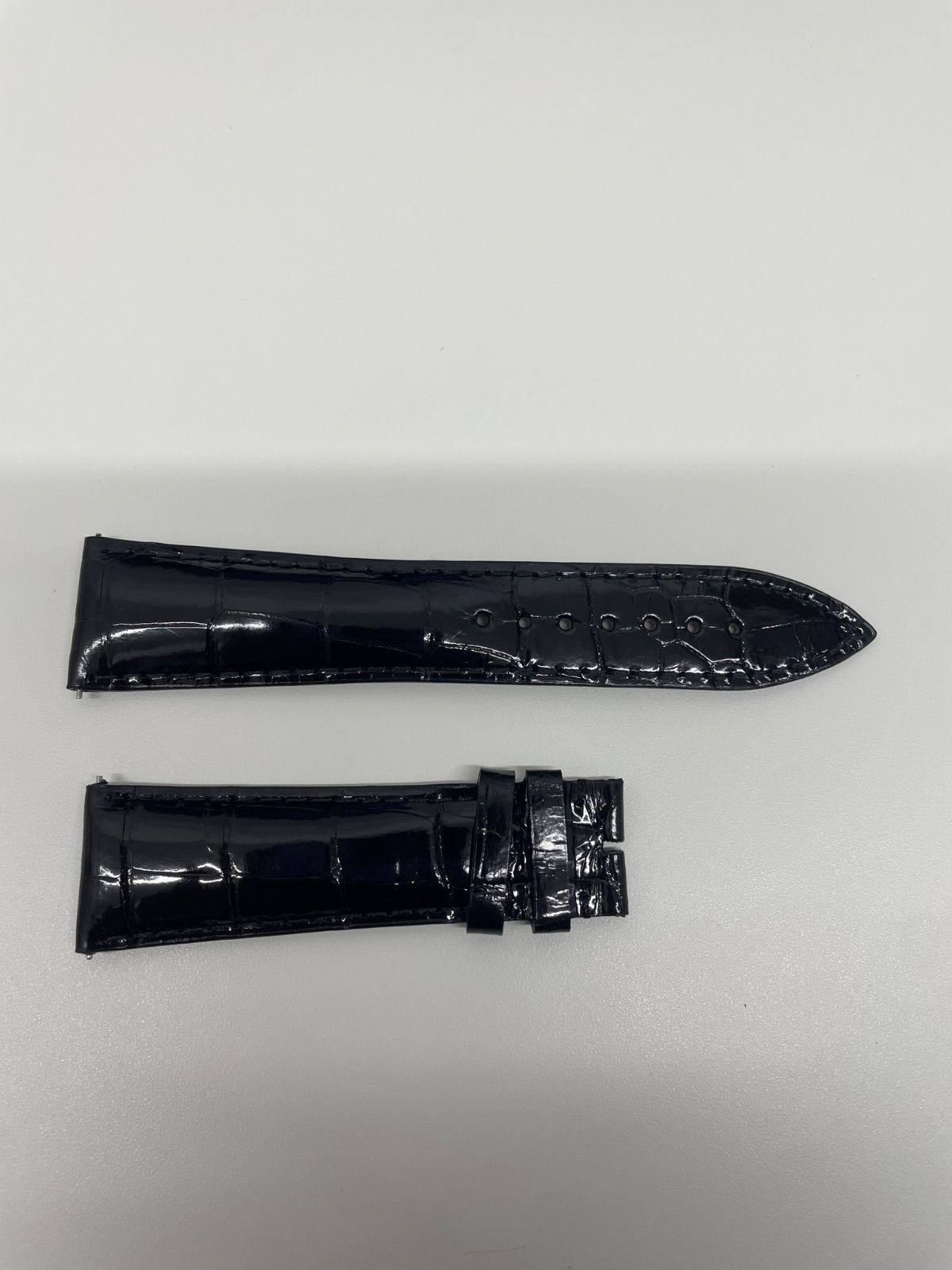 新品未使用】 フランクミュラー 純正ベルト 22mm 黒 クロコ