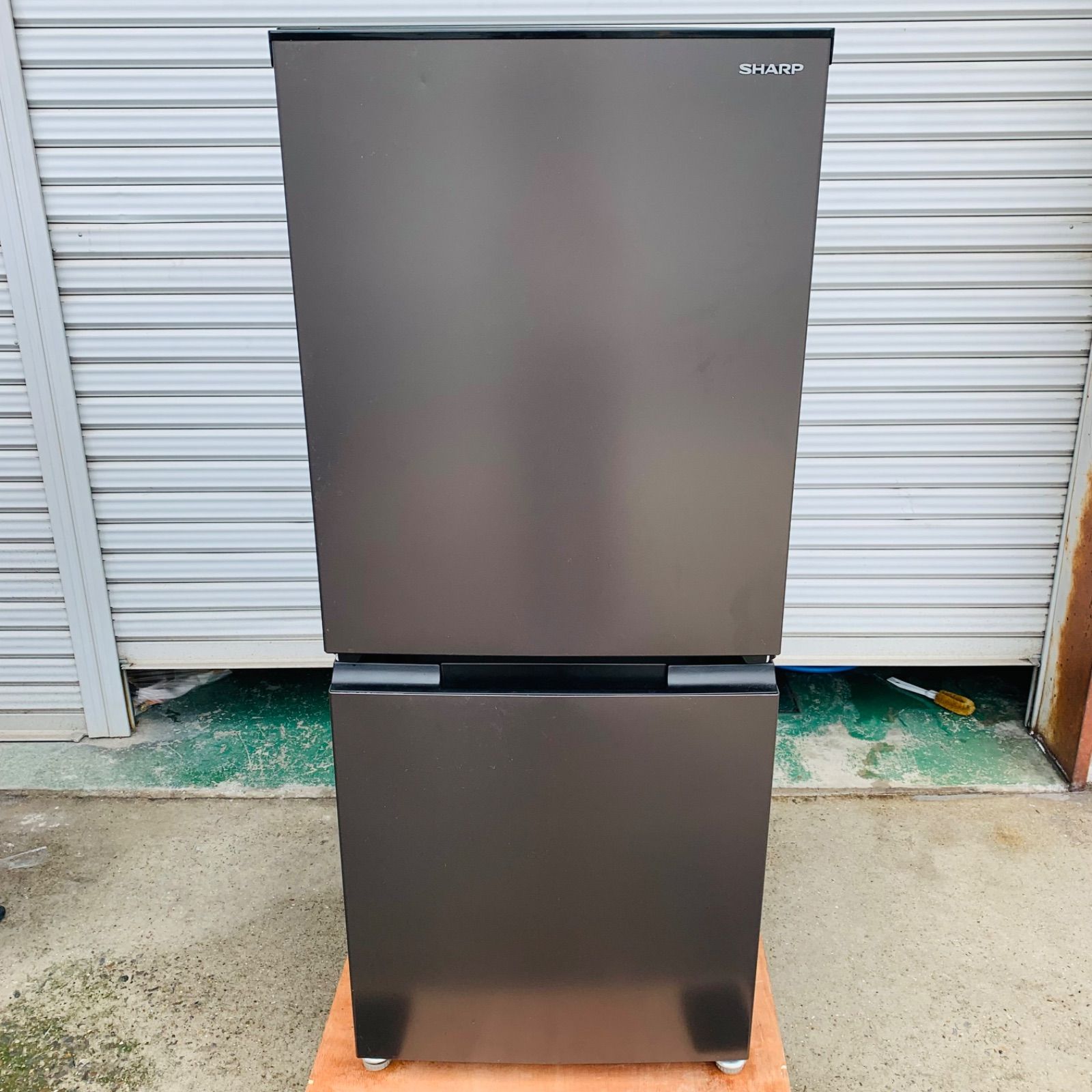 6r75. SHARP 152L冷蔵庫 SJ-D15H-H 2021年製 動作品 - メルカリ