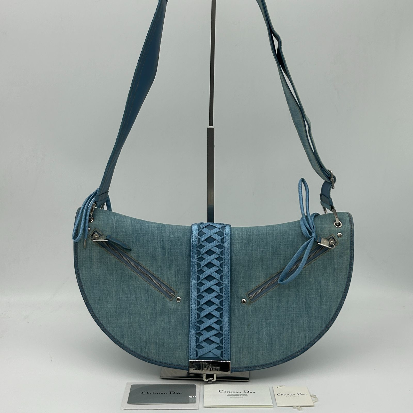 Christian Dior デニム ショルダーバッグ Christian Dior 