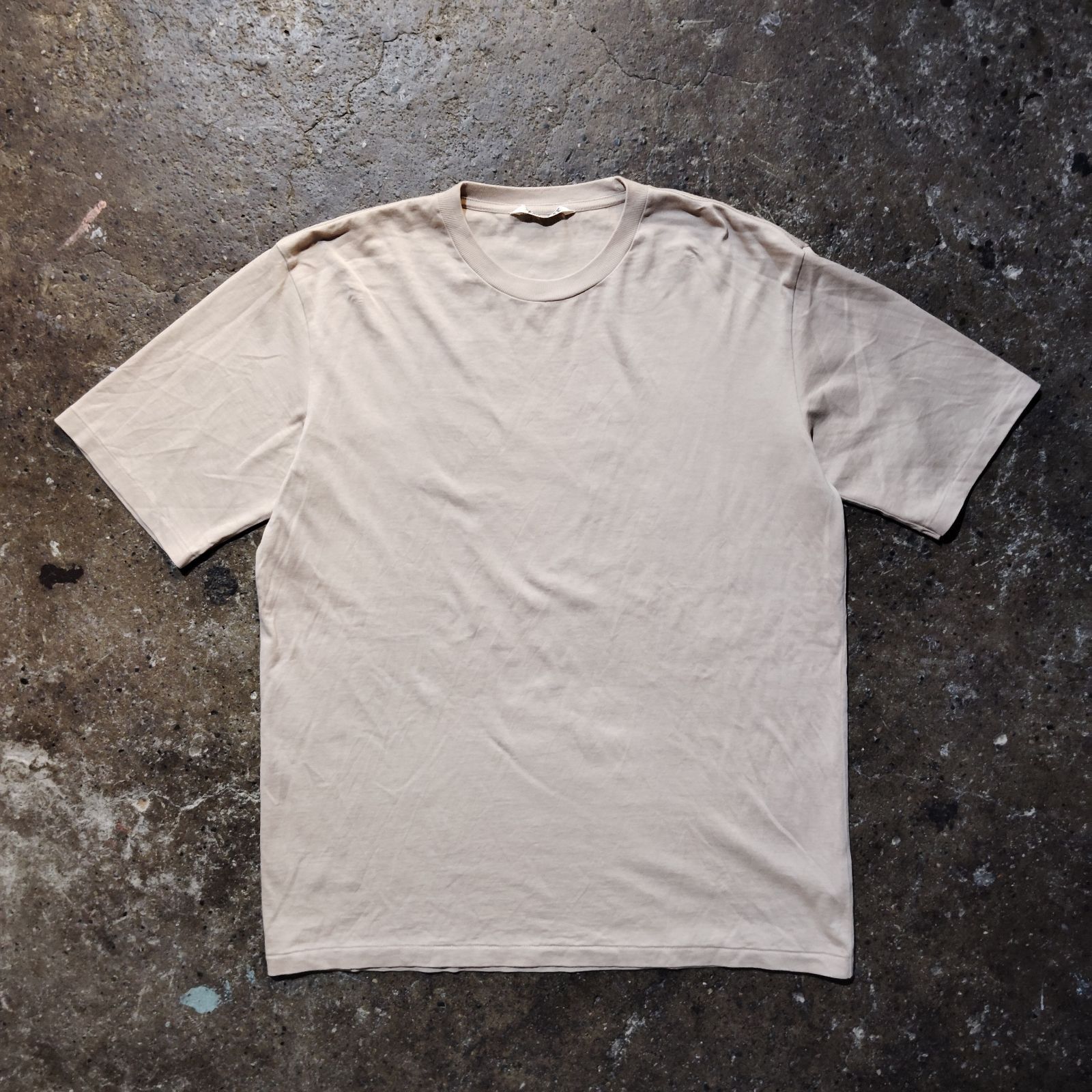 AURALEE 19ss LUSTER PLATING TEE 4 ピンクベージュ オーラリー 2019ss ラスタープレーティングTシャツ A9ST02GT