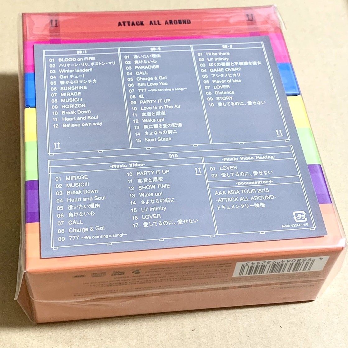 AAA 10th ANNIVERSARY BEST［3CD+DVD+オリジナルミラー］＜初回生産限定盤＞ AVCD-93244 ベストアルバム【キャンセル不可】【新品未開封】【日本国内正規品】