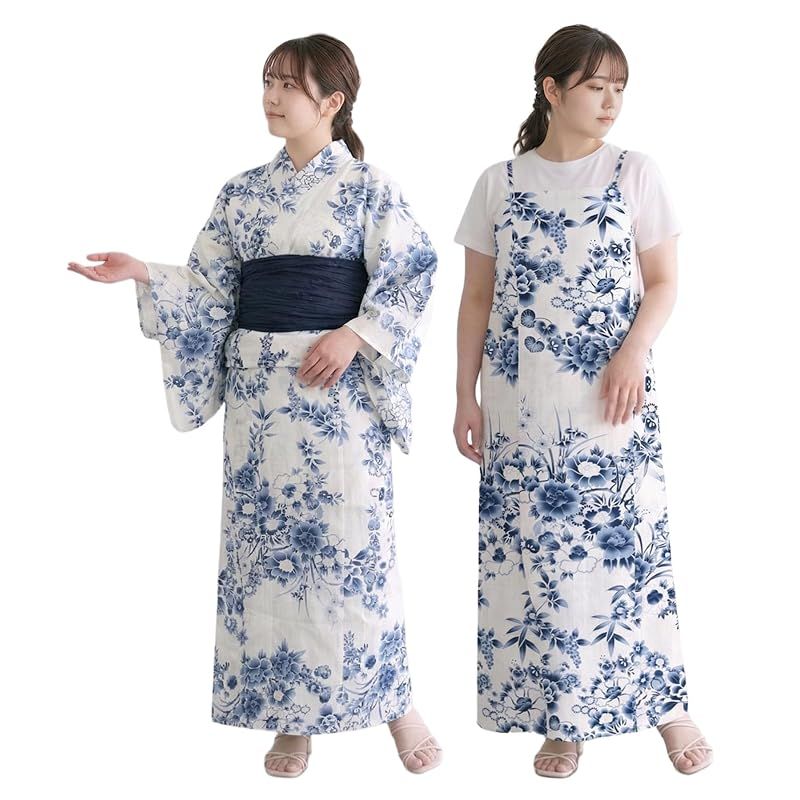 新品】 [KYOETSU] [キョウエツ] 浴衣セット 変わり織 生成り