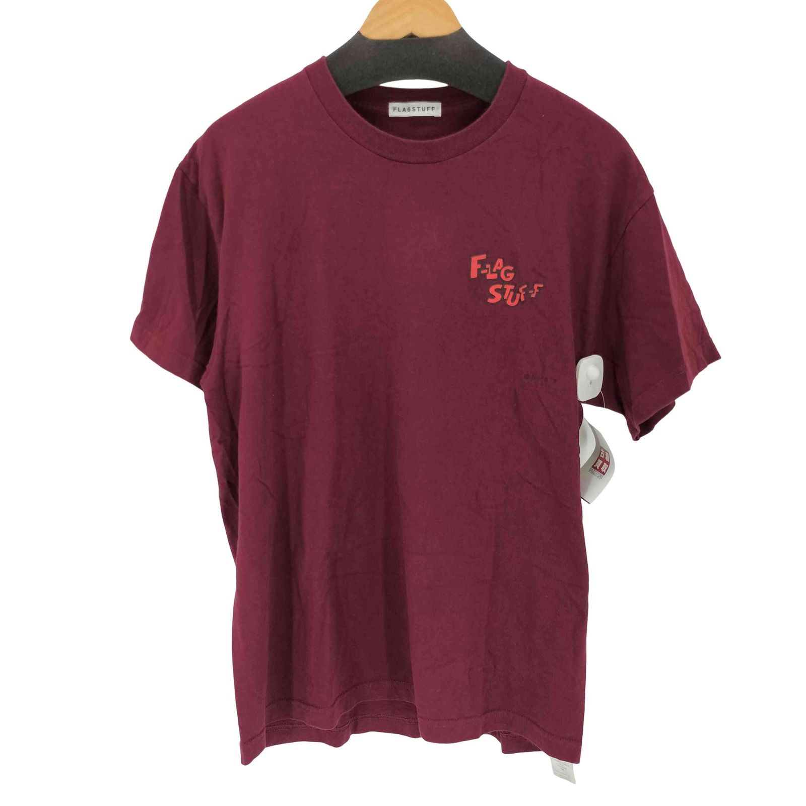 フラグスタフ F-LAGSTUF-F アニメキャラクタープリントTシャツ メンズ JPN：L