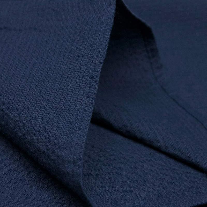 【新品】 [キョウエツ] 浴衣 メンズ セット ゆかた 男性 黒 紺 おしゃれ 綿 しじら C 4点セット (M, 8.無地×紺(ワンタッチ金))