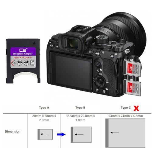 CFexpress Type-A - Type-B メモリーカードキットケース CFE CFA - CFBアダプター カメラ対応 8K RAW PCIe 拡張, NF-SA-080t ea86f8fd