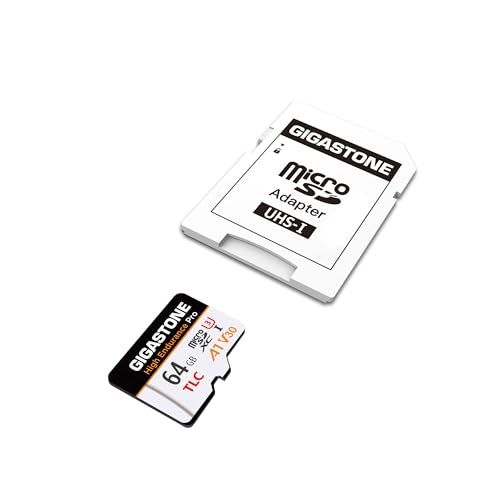 【5年データ復旧・無償交換保証】GIGASTONE マイクロsdカード 64GB High Endurance Pro microSDXC UHS-1 A1 V30 U3 C10 95MB/s TLC 高耐久 4K UHD ビデオ撮影 防犯カ ac80ffb2 【5年データ復旧・無償交換保証】GIGASTONE マイクロsdカード 64GB High Endurance Pro microSDXC UHS-1 A1 V30 U3 C10 95MB/s TLC 高耐久 4K UHD ビデオ撮影 防犯カ ac80ffb2