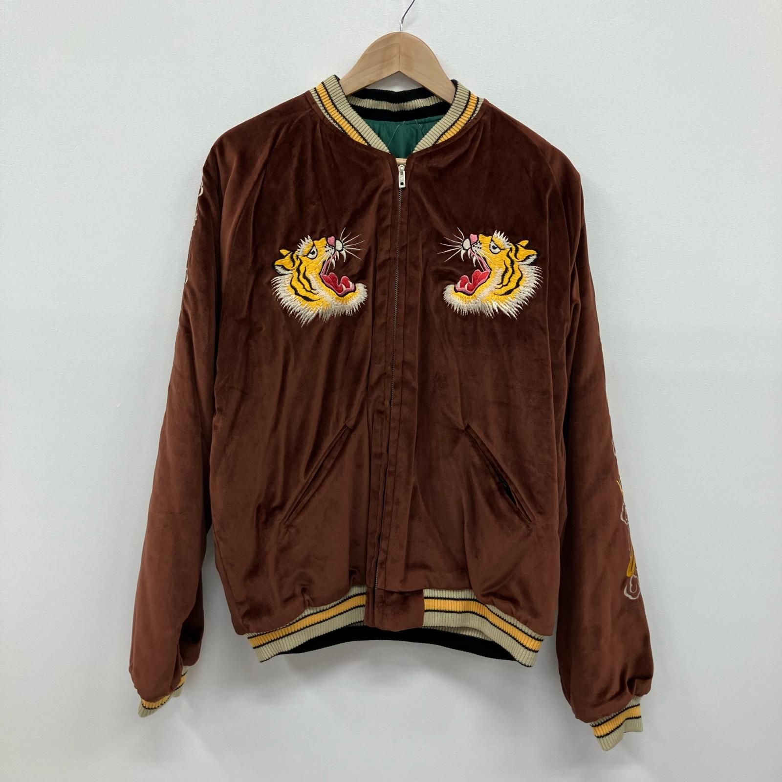 【イオン広店】 中古 TAILOR TOYO(東洋エンタープライズ) | テイラートウヨウテイラートーヨー スーベニアジャケット Velveteen Souvenir Jacket TT14652-138 リバーシブル 【93】