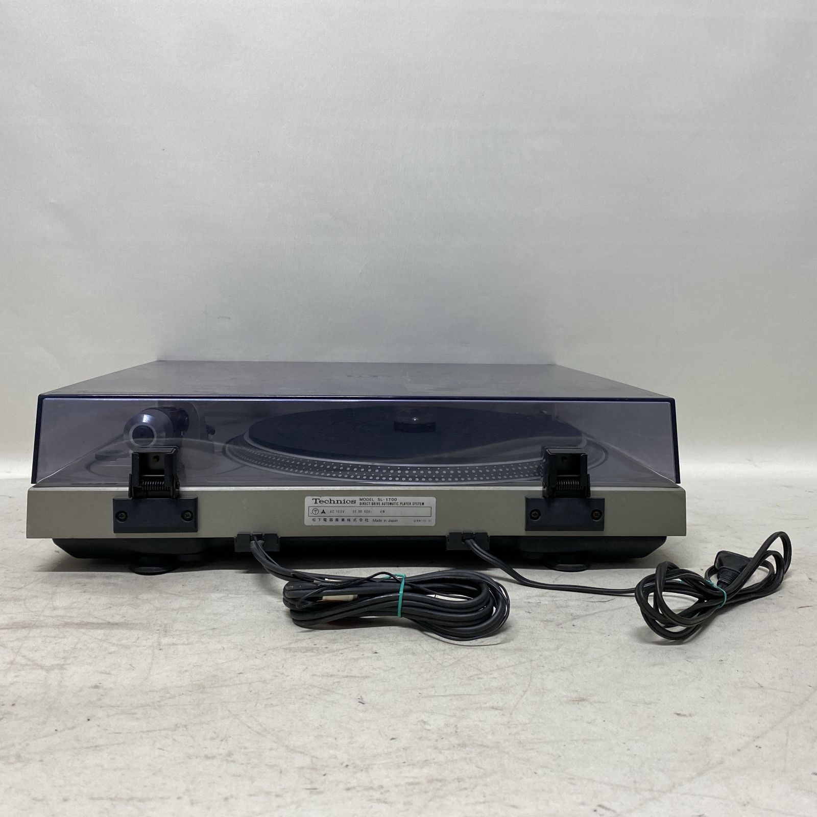 5/5まで出品Technics1200mk2 ターンテーブル ジャンク部品取り 浜館46-795] 【現状品/ジャンク】 Technics テクニクス ターンテーブル