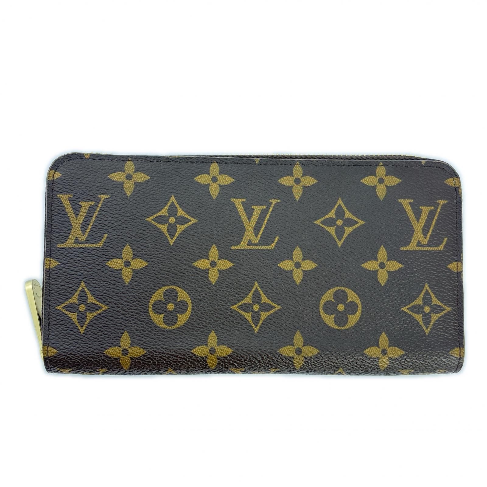 LOUIS VUITTON ルイヴィトン ジッピーウォレット モノグラム フューシャ M41895 長財布 レザー フューシャピンク レディース 2148104140524 【中古】 200