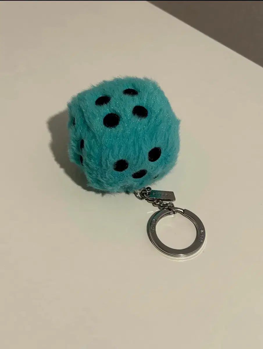 STUSSY DICE ファジー キーホルダー