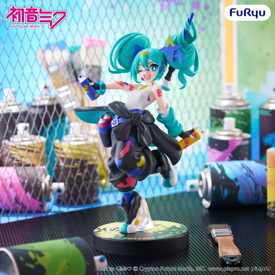 初音ミクシリーズ ムチュート ペイントガール Another Color ver