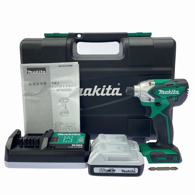 ☆極美品☆makita マキタ 18V 充電式インパクトドライバ MTD002DSAX 