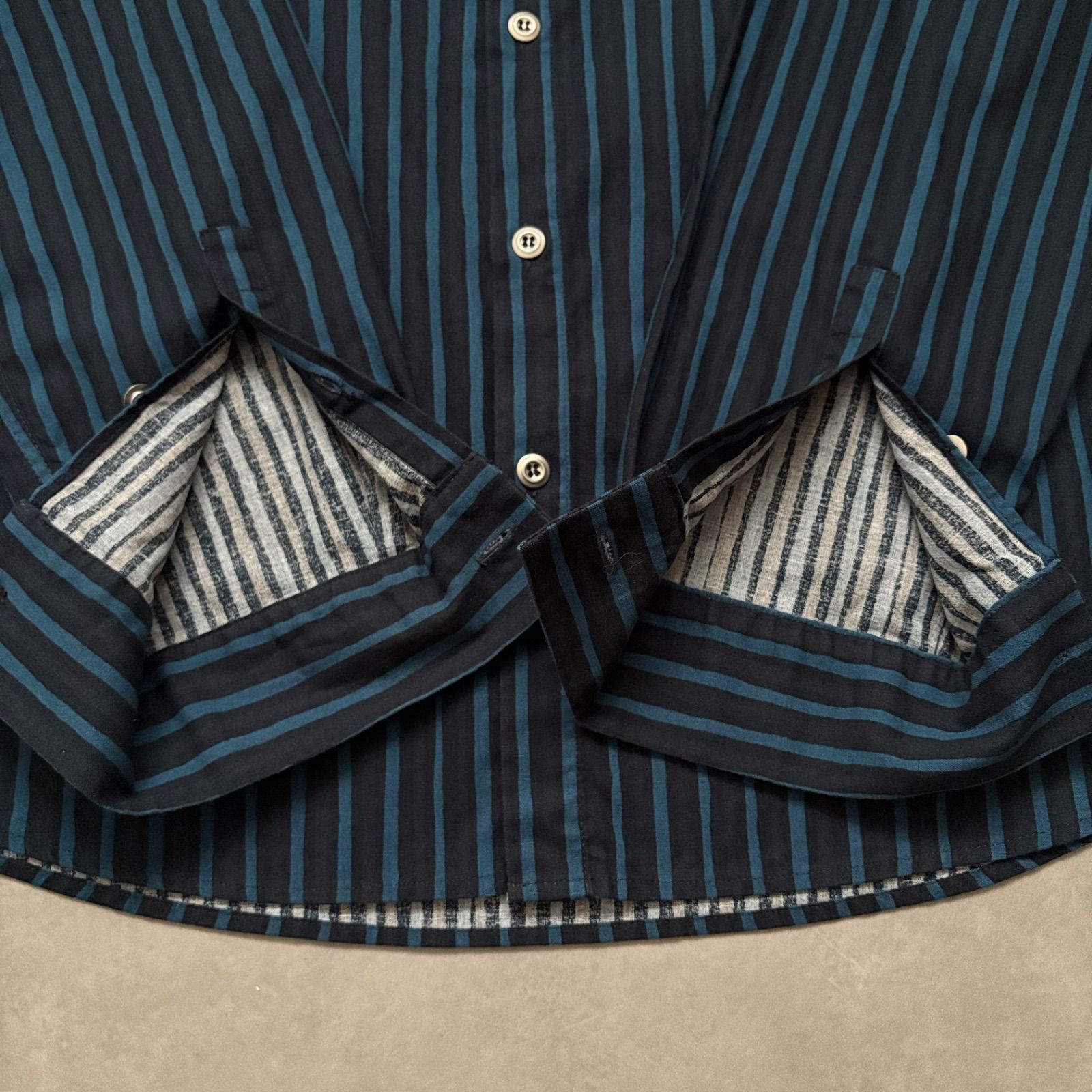 marimekko マリメッコ ヨカポイカ Jokapoika シャツ ストライプ 長袖