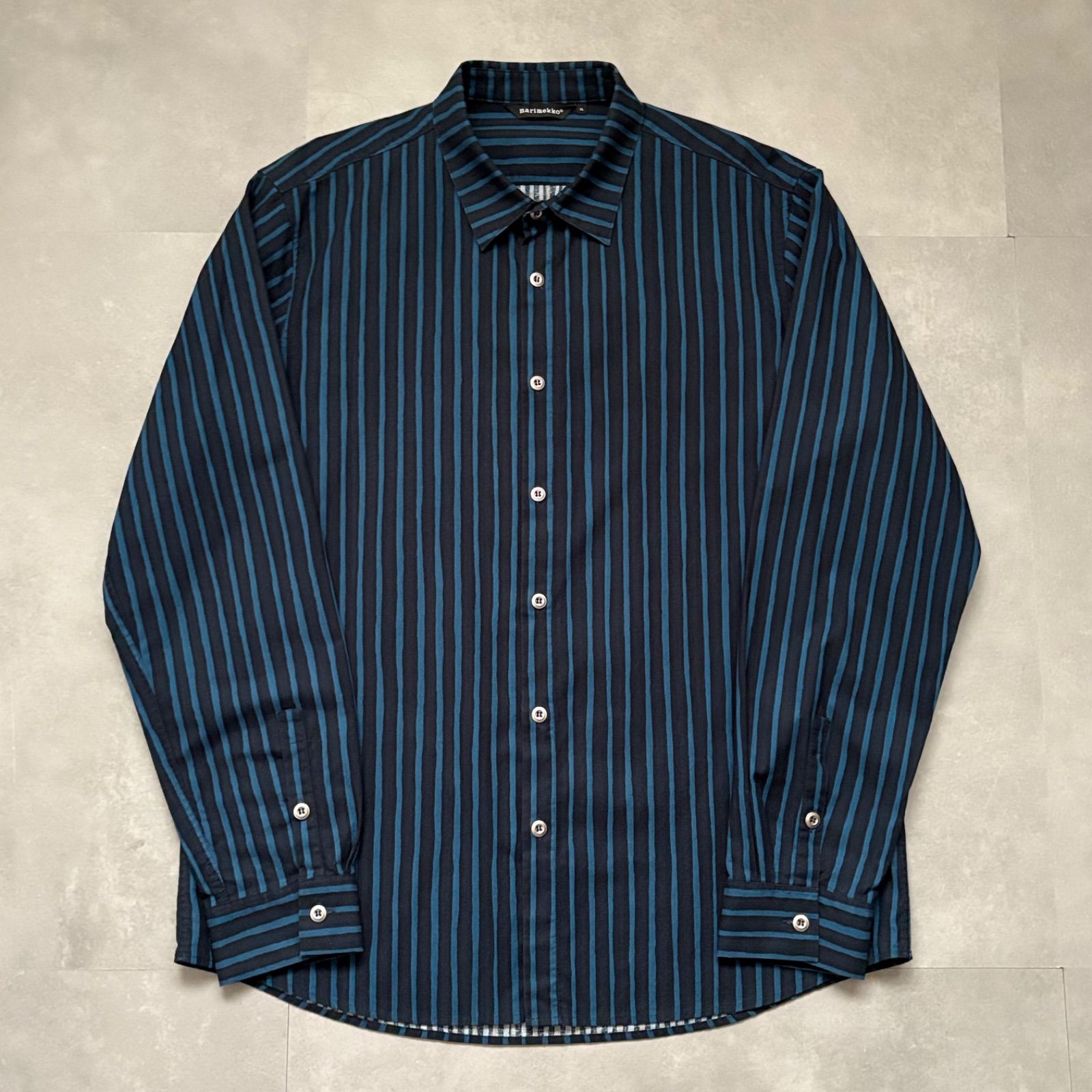 マリメッコ　marimekko ヨカポイカストライプシャツ marimekko マリメッコ ヨカポイカ Jokapoika シャツ ストライプ 長袖
