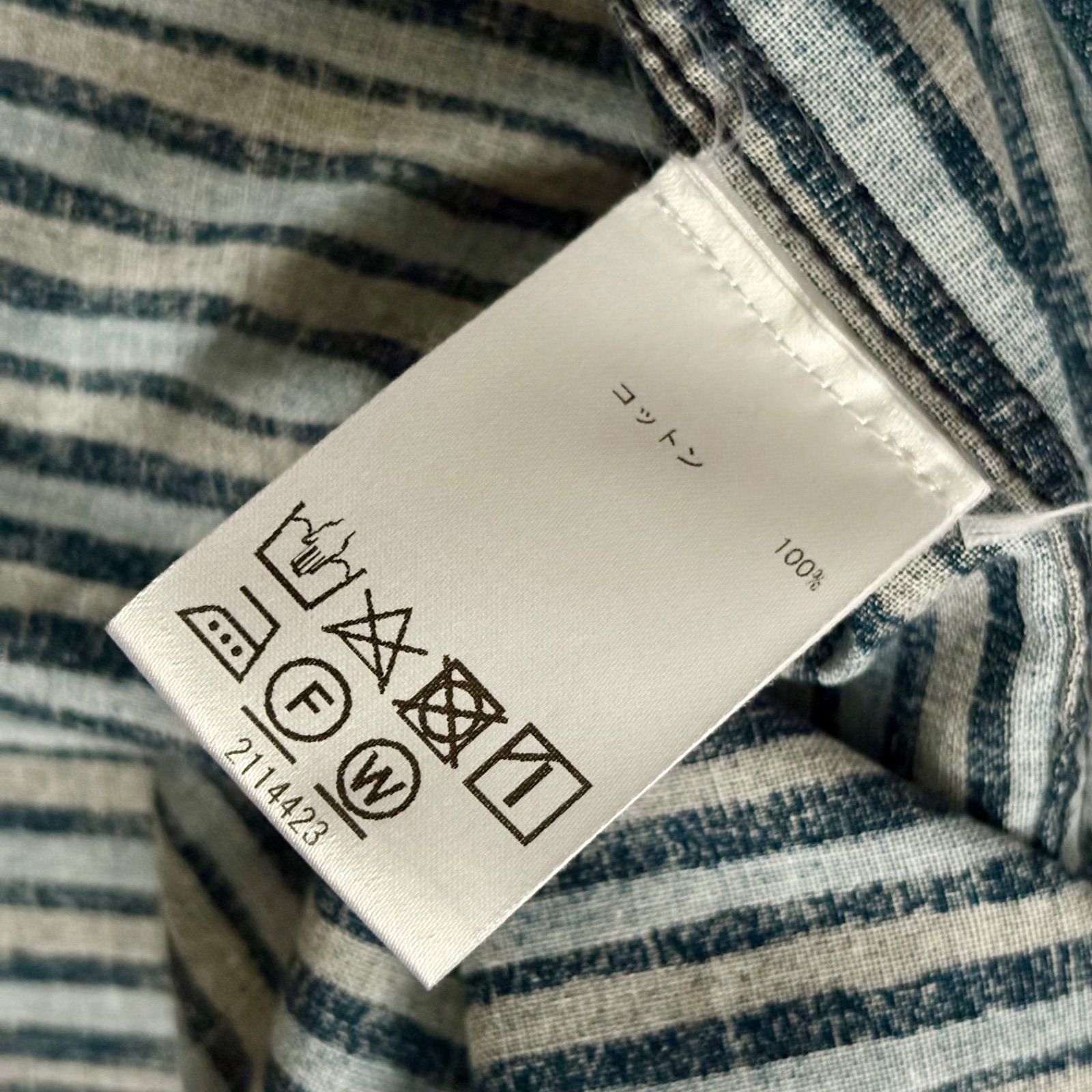 marimekko マリメッコ ヨカポイカ Jokapoika シャツ ストライプ 長袖