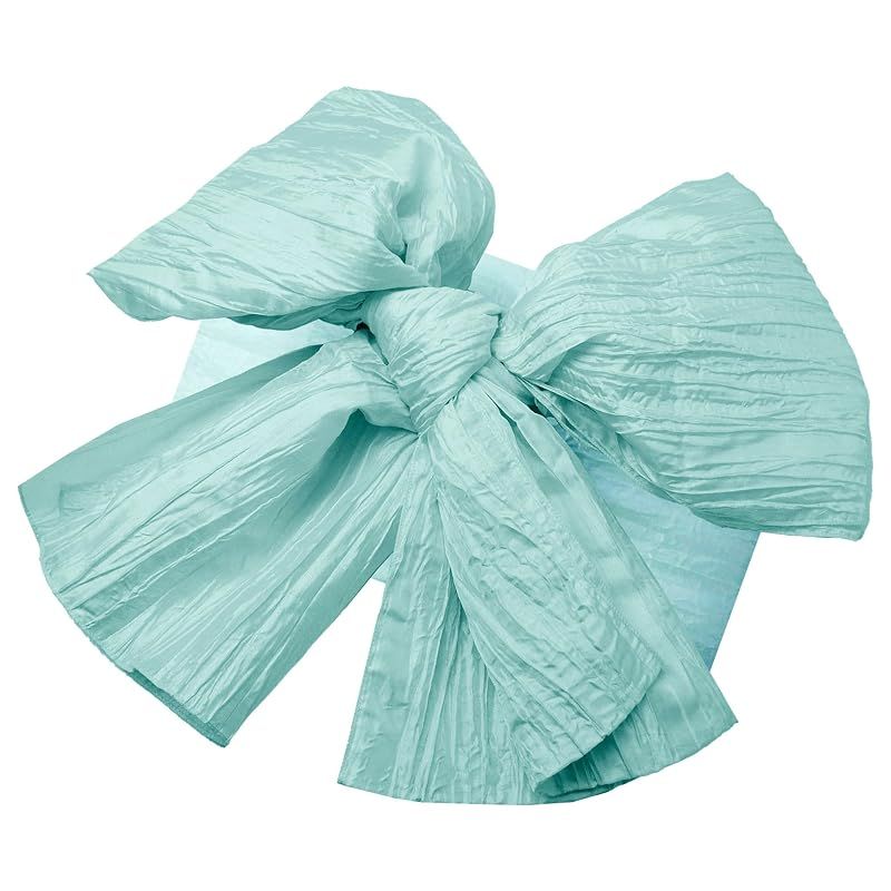 [Brand New] [NISHIORI] Wrinkled Soldier Belt, Single Item, Wrinkle Finish, Approx. 4 m, Polyester, Lightweight, Voluminous, Yukata for Women's Summer Festival Fireworks Festival (Mint)