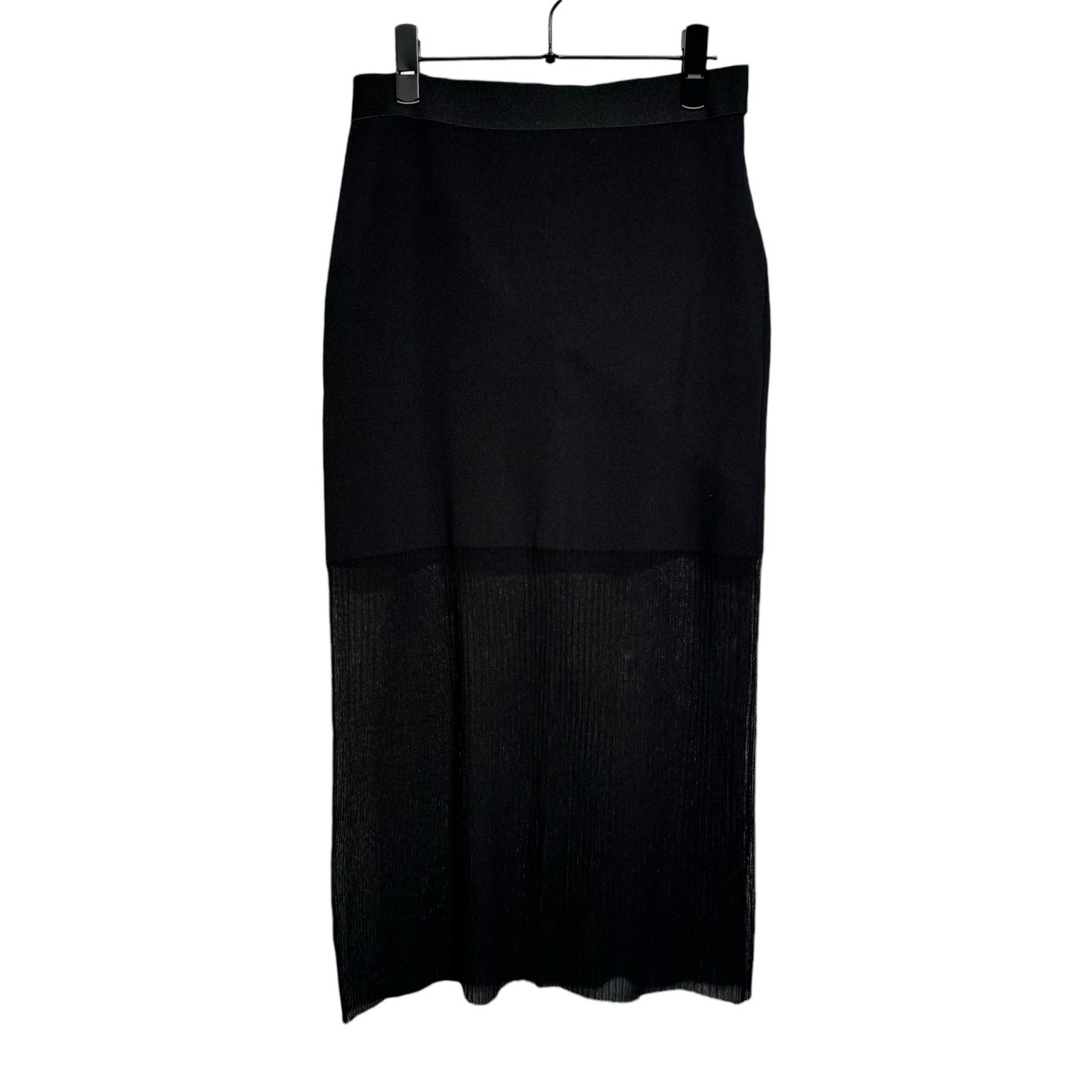 EVERYDAY I LIKE. (エブリディアイライク) Silk Sheer タイトスカート 23060500812030 ブラック FREE