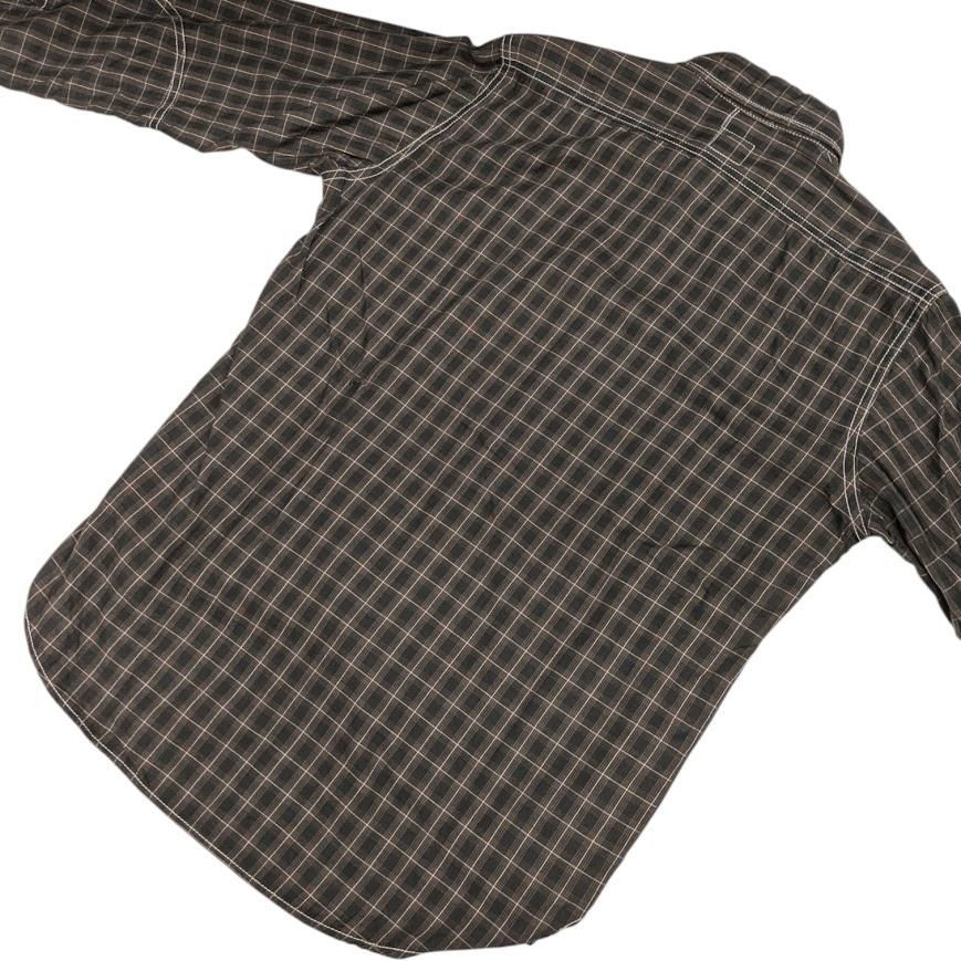 POST OVERALLS ポストオーバーオールズ 長袖シャツ ブラウン系
