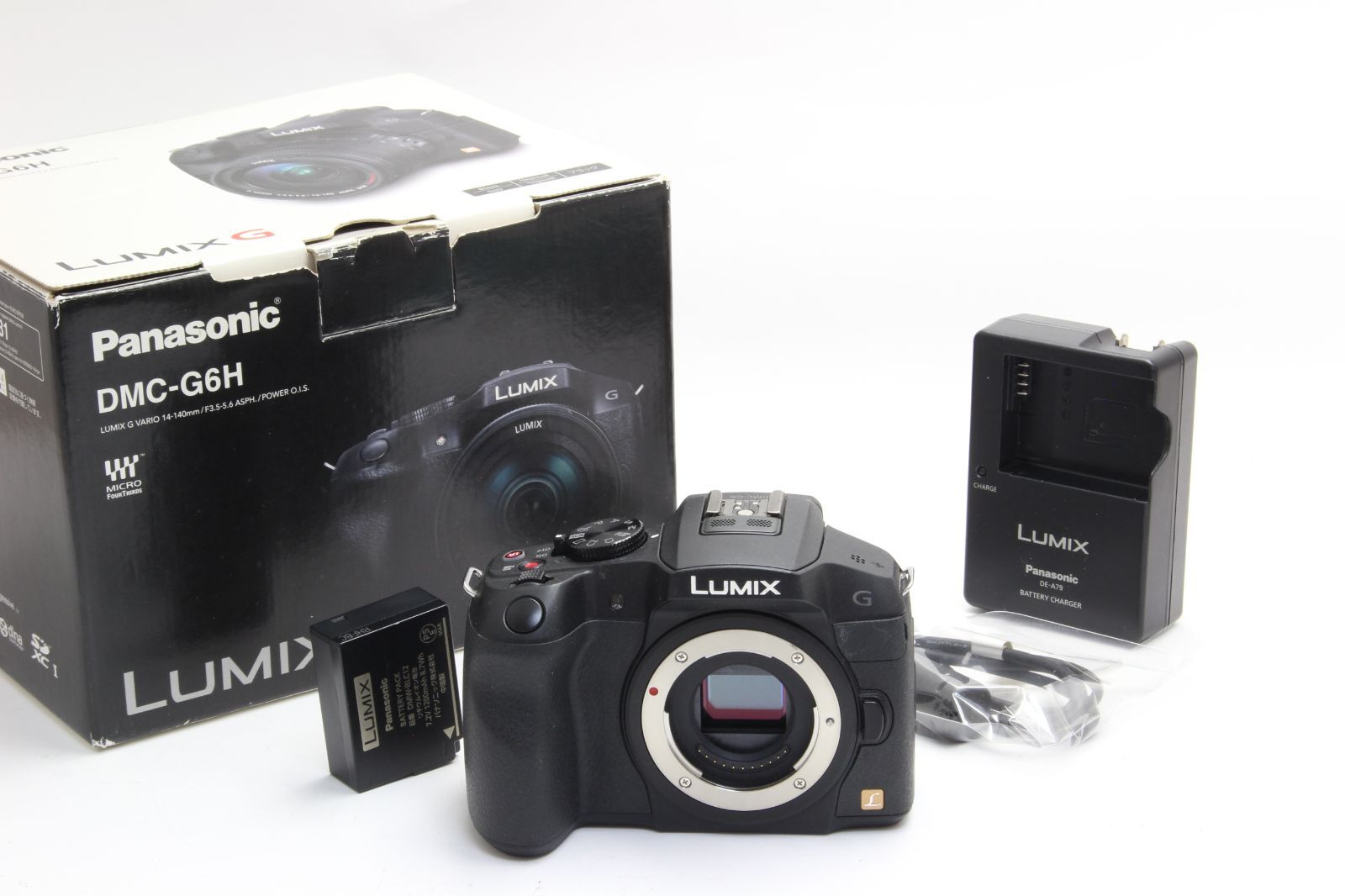 AB (良品) Panasonic パナソニック LUMIX DMC-G6 ボディ 初期不良返品無料 6-68