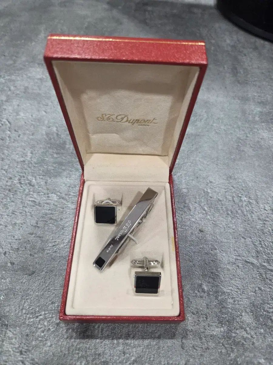 S.T. Dupont タイピン カフス セット