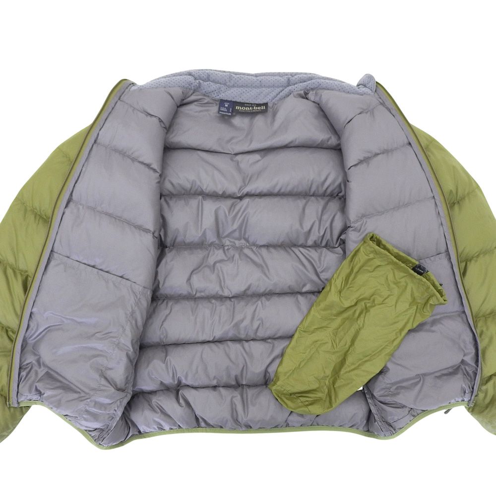 mont-bell　モンベル　ライトアルパインダウンジャケット メンズ グリーン M 1101289　M