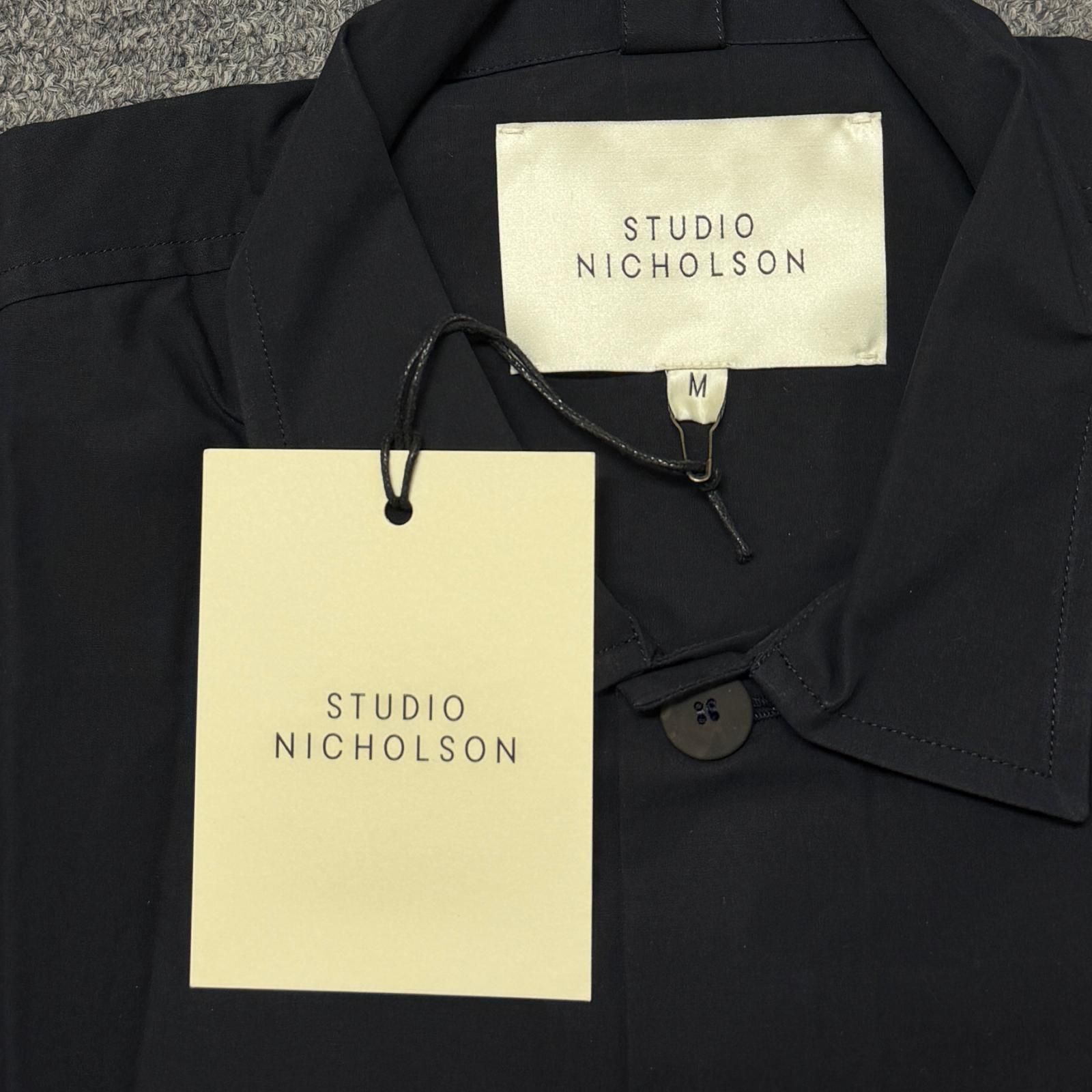 STUDIO NICHOLSON LONG SLEEVE SHIRT ロングスリーブシャツ 長袖シャツ