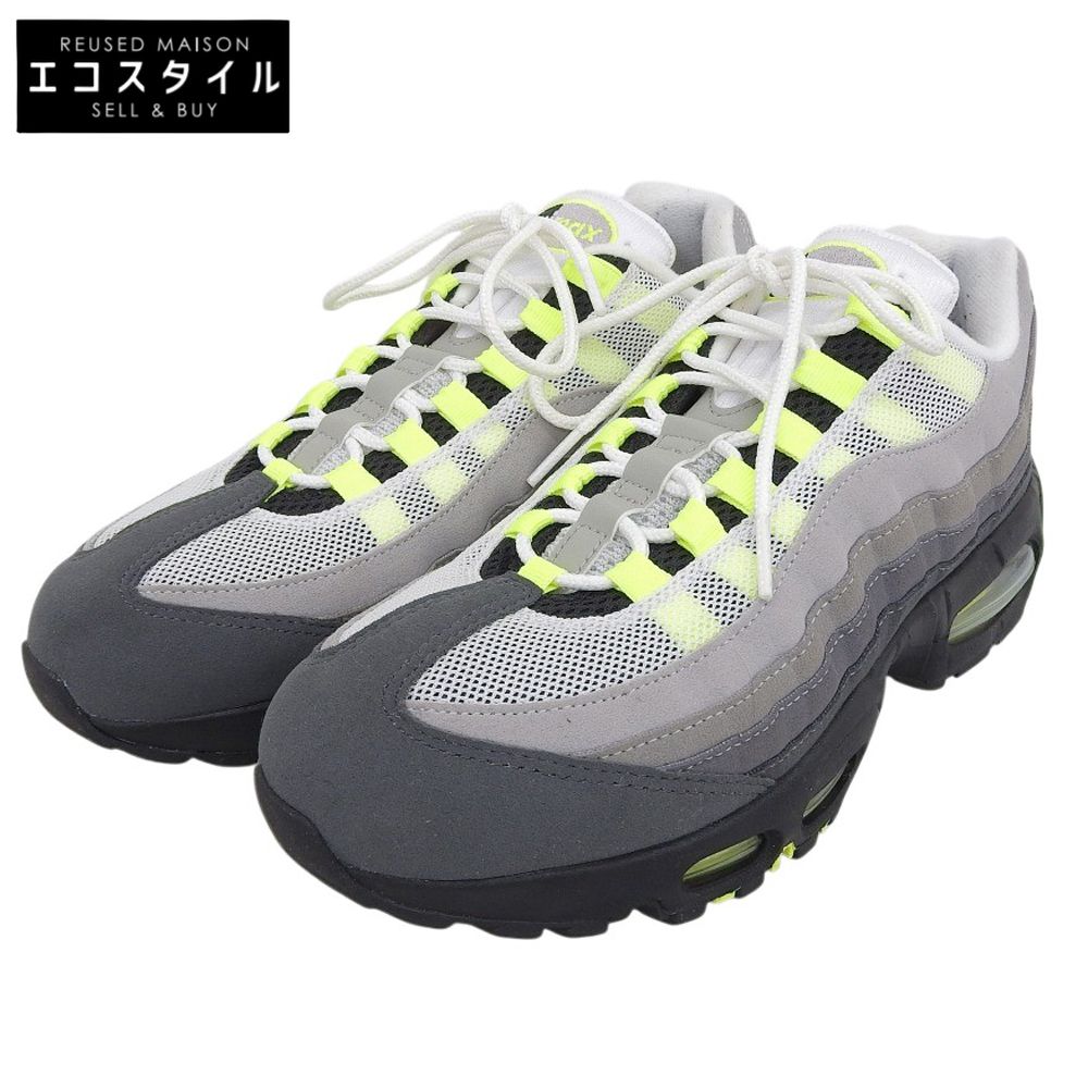 NIKE　ナイキ　美品 Air Max 95 OG Big Bubble Neon Yellow シューズ メンズ ネオンイエロー 25.5cm HM4740-001　7.5(US)