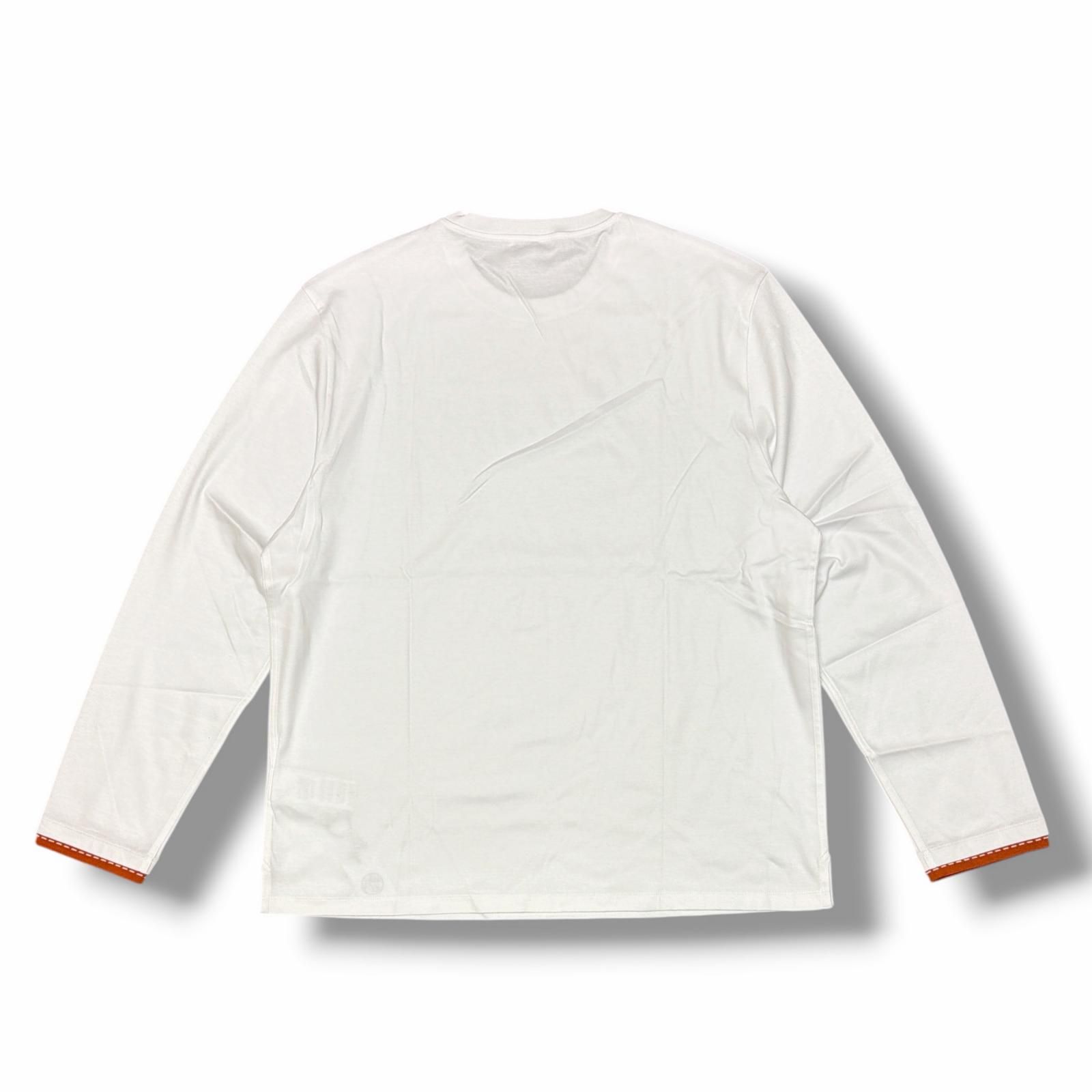 国内正規 HERMES Tシャツ ディテール セリエ 長袖カットソー エルメス