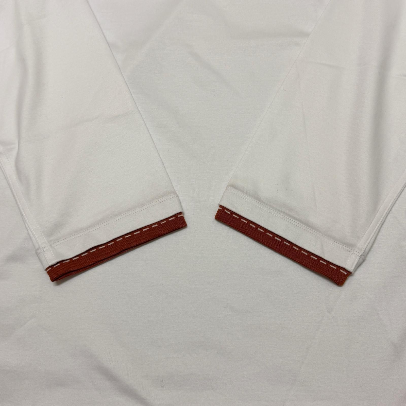 国内正規 HERMES Tシャツ ディテール セリエ 長袖カットソー エルメス