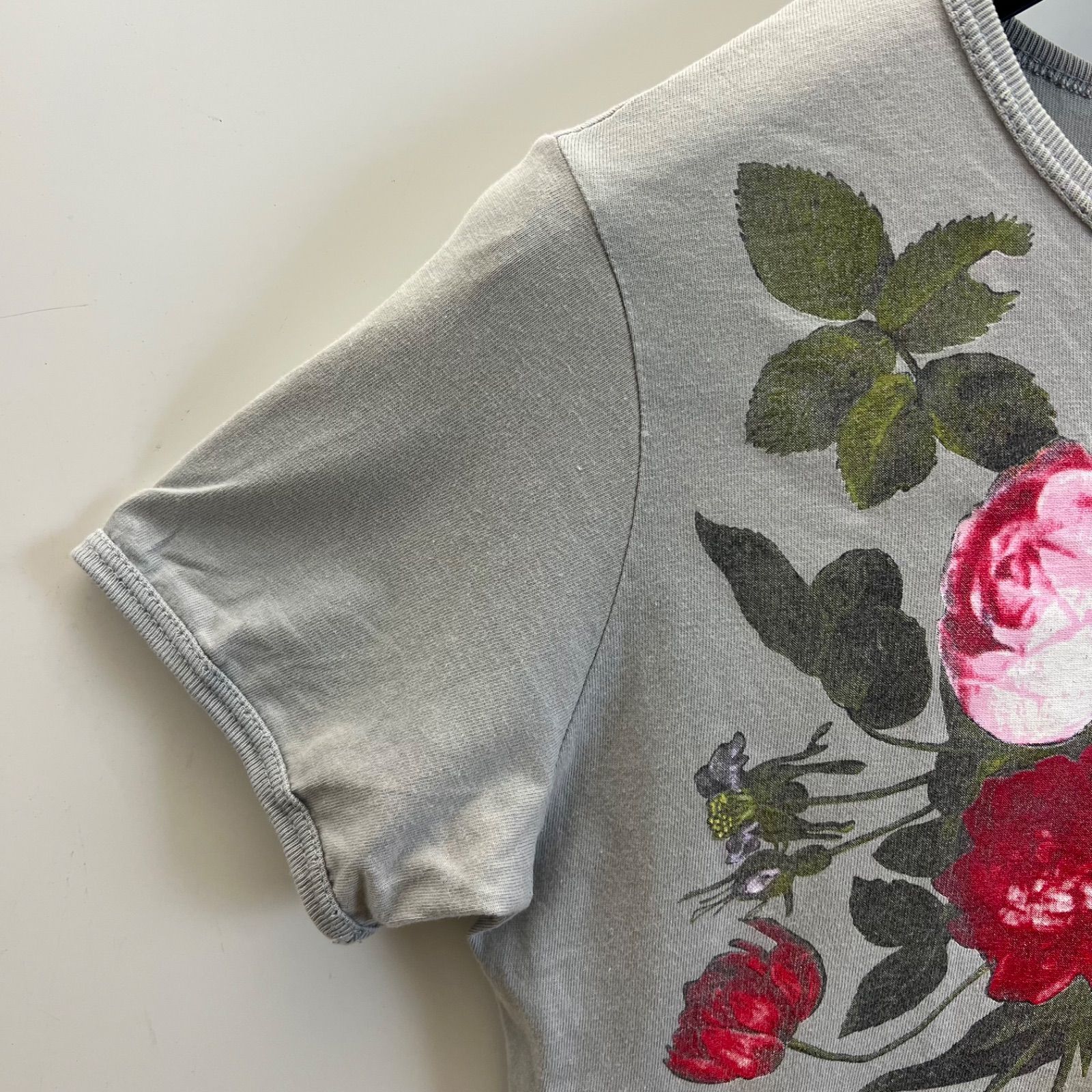 Vivienne Westwood MAN 00s Italy archive flower print Tee