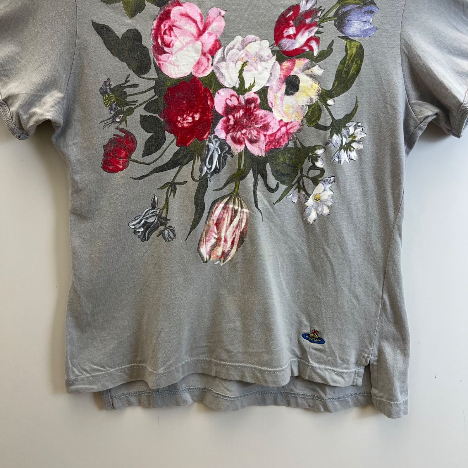Vivienne Westwood MAN 00s Italy archive flower print Tee