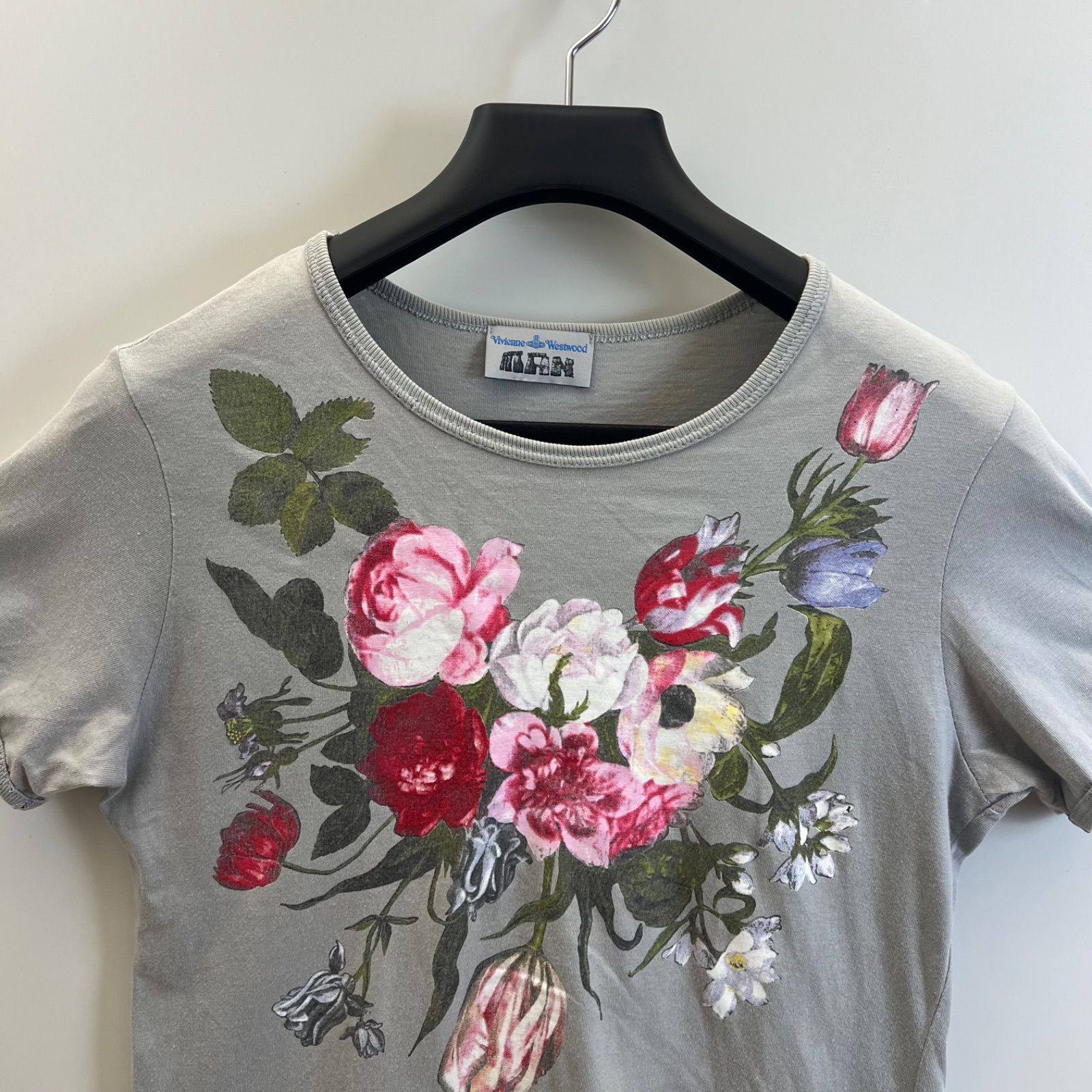 Vivienne Westwood MAN 00s Italy archive flower print Tee