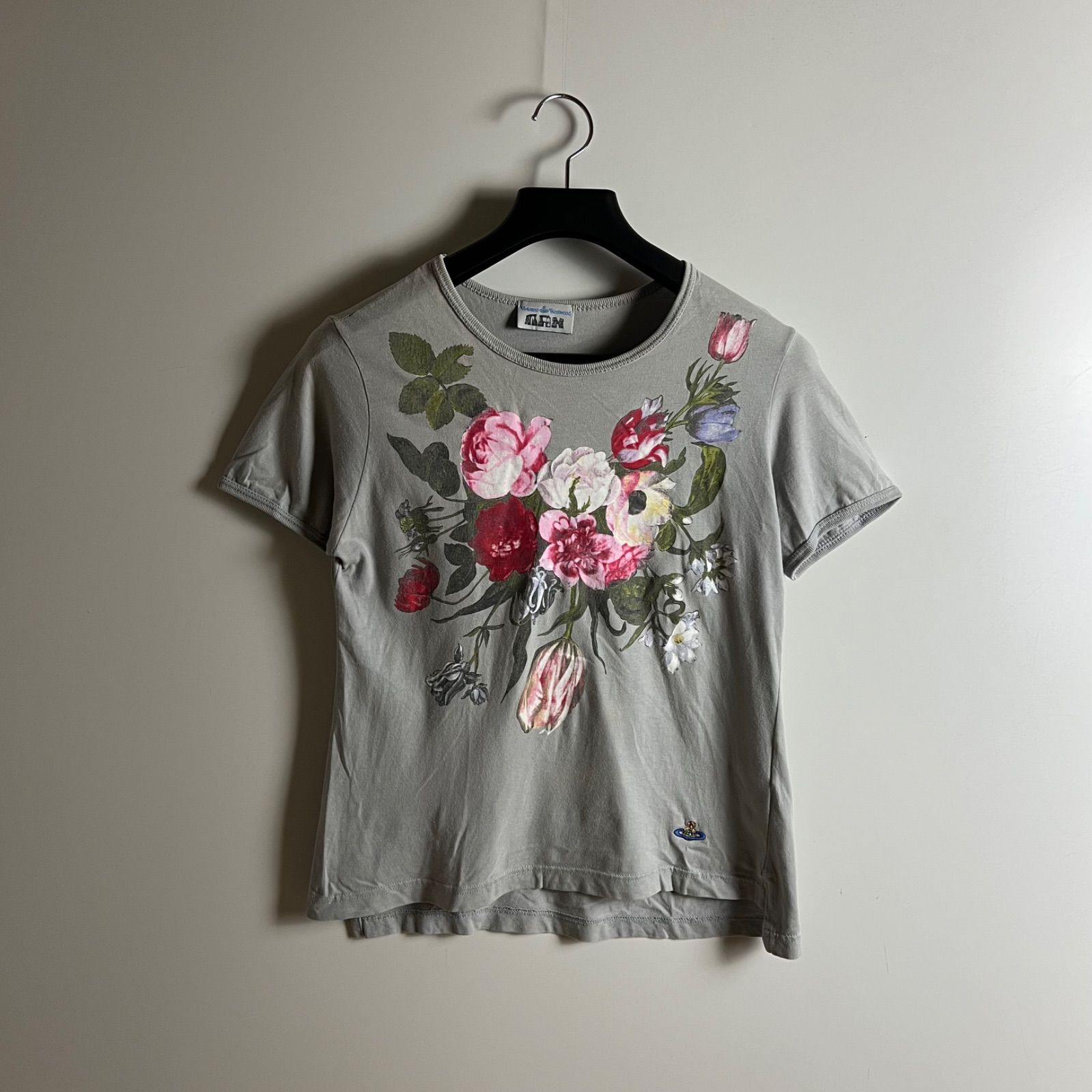 Vivienne Westwood MAN 00s Italy archive flower print Tee