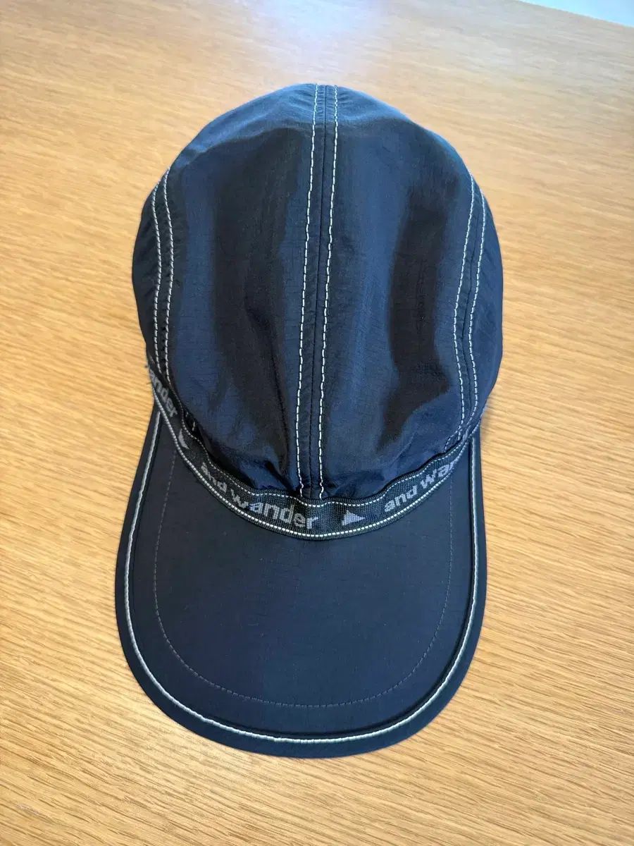 アンドワンダー Andwander JQ TAPE CAP ブラック