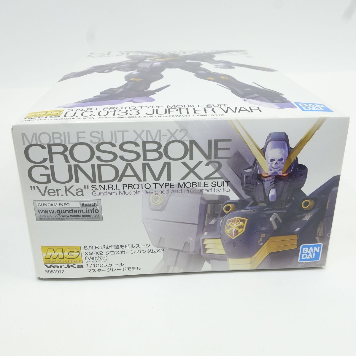 未組立】 MG 1/100 クロスボーンガンダムX2 Ver. Ka プラモデル