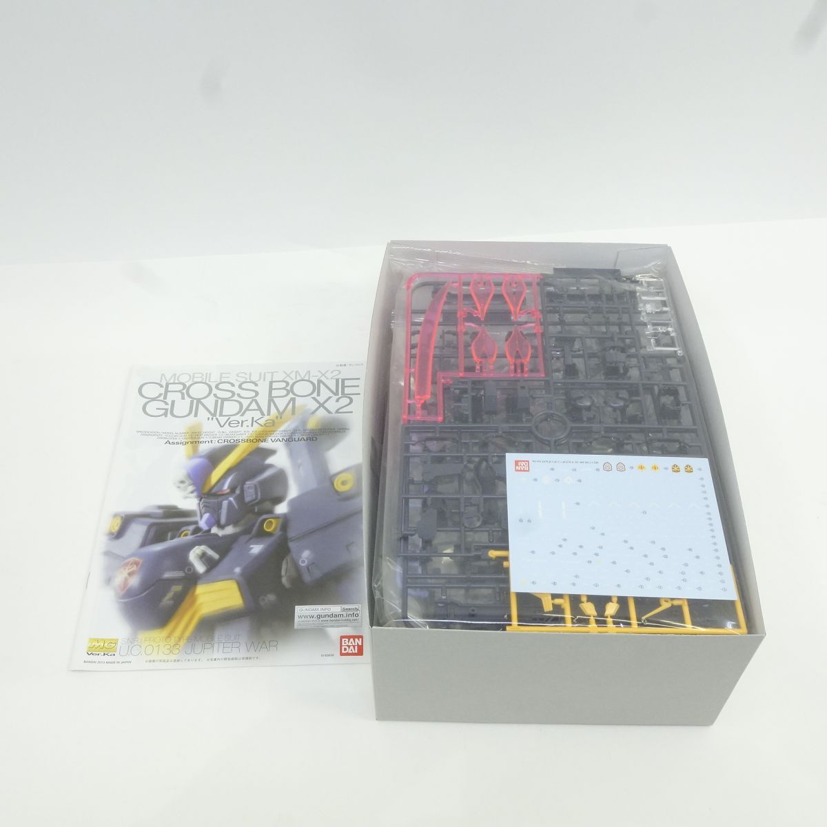 未組立】 MG 1/100 クロスボーンガンダムX2 Ver. Ka プラモデル