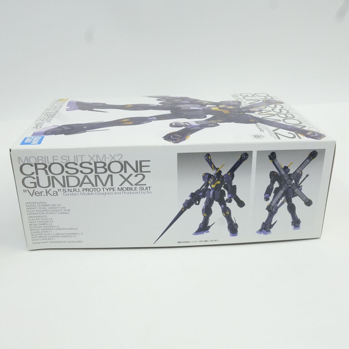 未組立】 MG 1/100 クロスボーンガンダムX2 Ver. Ka プラモデル