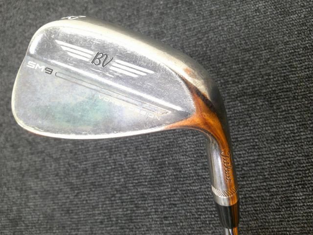 中古 ウェッジ タイトリスト ボーケイSM9ブラッシュドスチール52-12F/NSPRO950GHneo(JP)/S/52[0802]■松山店