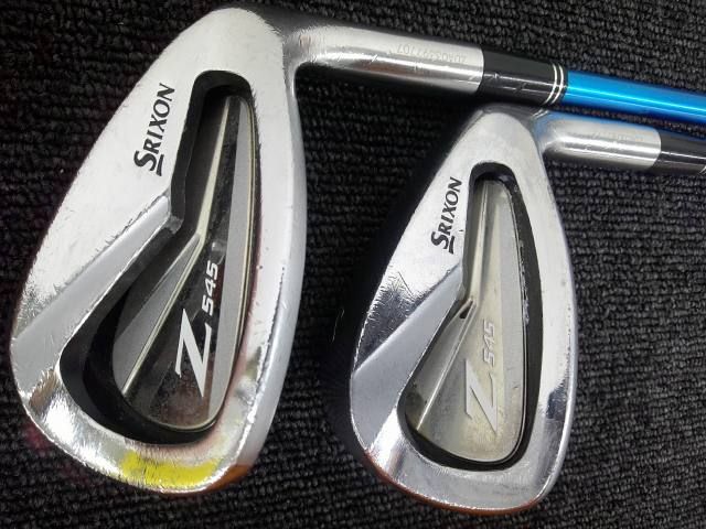 中古 ウェッジ ダンロップ スリクソンZ545 AW SW 2本セット/MiyazakiKosumaBlue/SR/5056[0436]■松山店