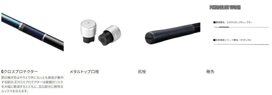 シマノ 23 プロセレクト 小太刀(コダチ) 75-80Z｜鮎竿｜shimano