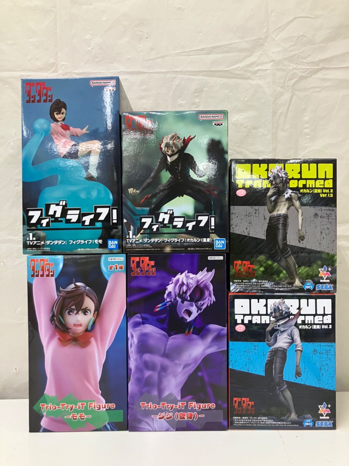 未開封 ダンダダン フィギュア オカルン モモ ジジ まとめ 5種セット