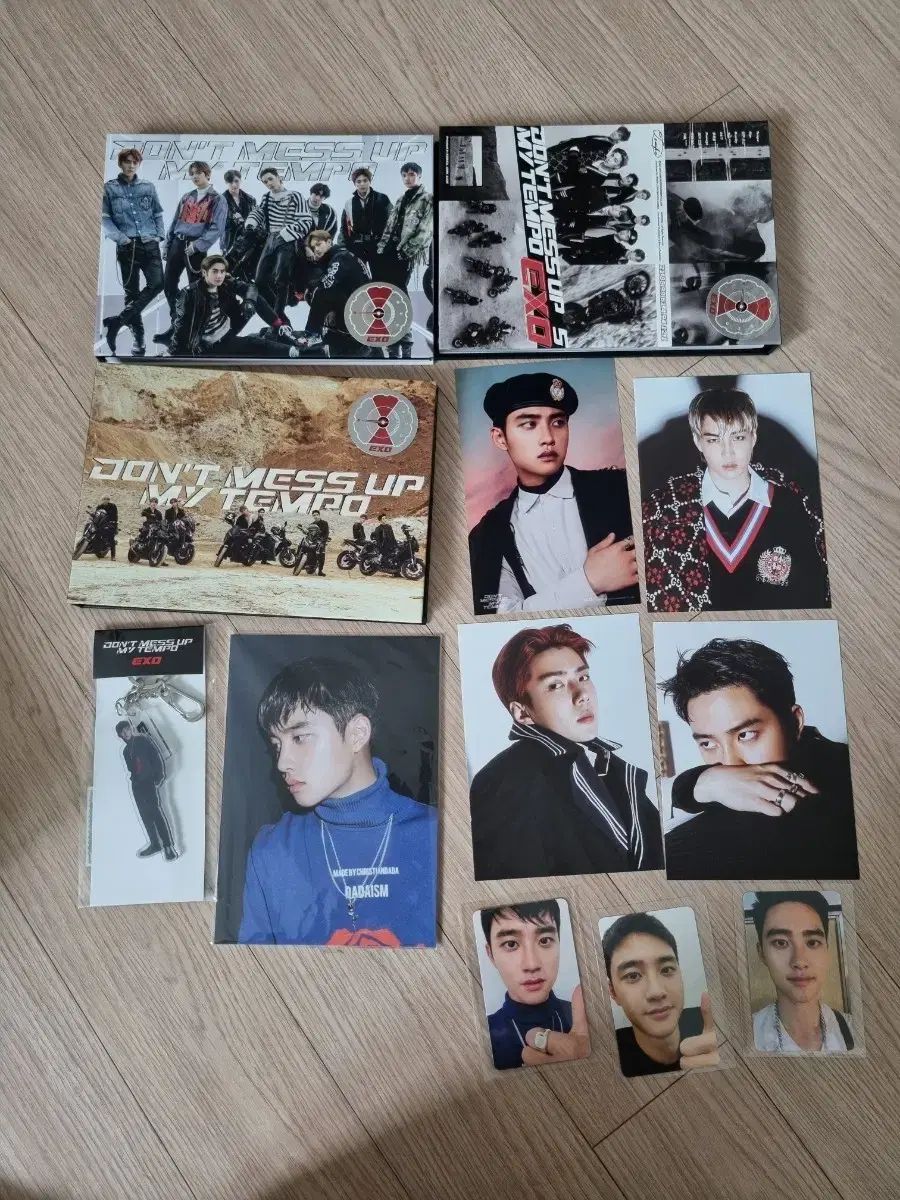 まとめ売り)EXO Tempo エクソ テンポ アルバム+ディオ(D.O.・ドギョンス・ギョンス) トレカ+グッズ+はがき