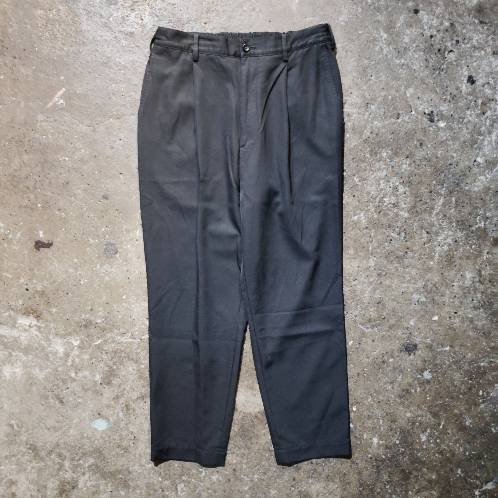 Graphpaper 21ss Selvage Wool Tapered Slacks 1 グラフペーパー 2021ss セルビッジウールテーパードスラックス GM211-40107B