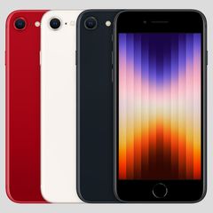 中古】iPhone SE 第3世代 SIMフリー 64GB ミッドナイト スターライト