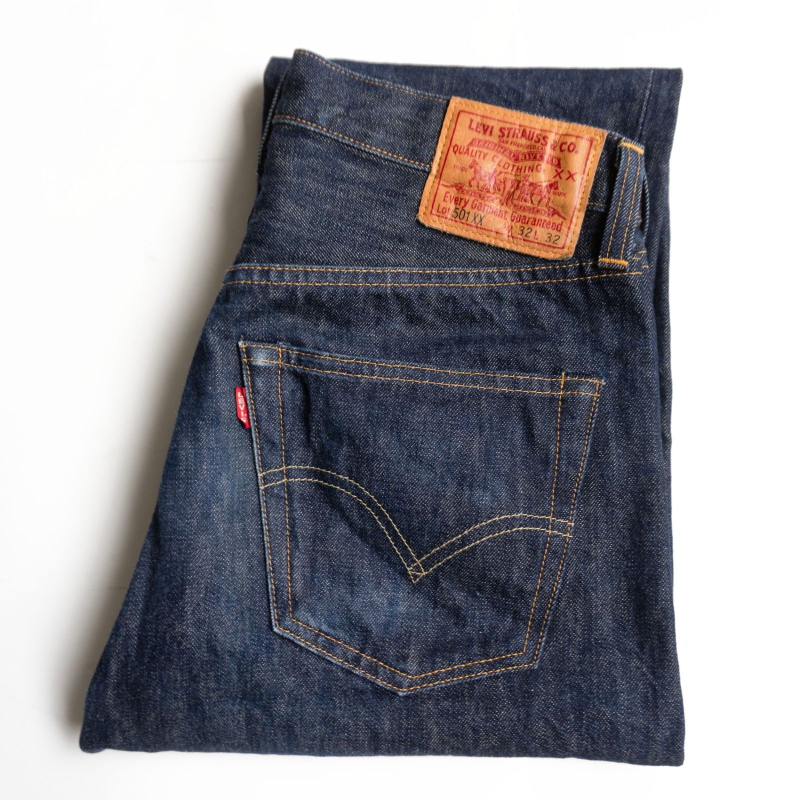 【美品濃紺/アメリカ製】 LEVI'S VINTAGE CLOTHING【 47501 / 501XX デニムパンツ 】32×32 47501-0117 リーバイス wsm 26060823