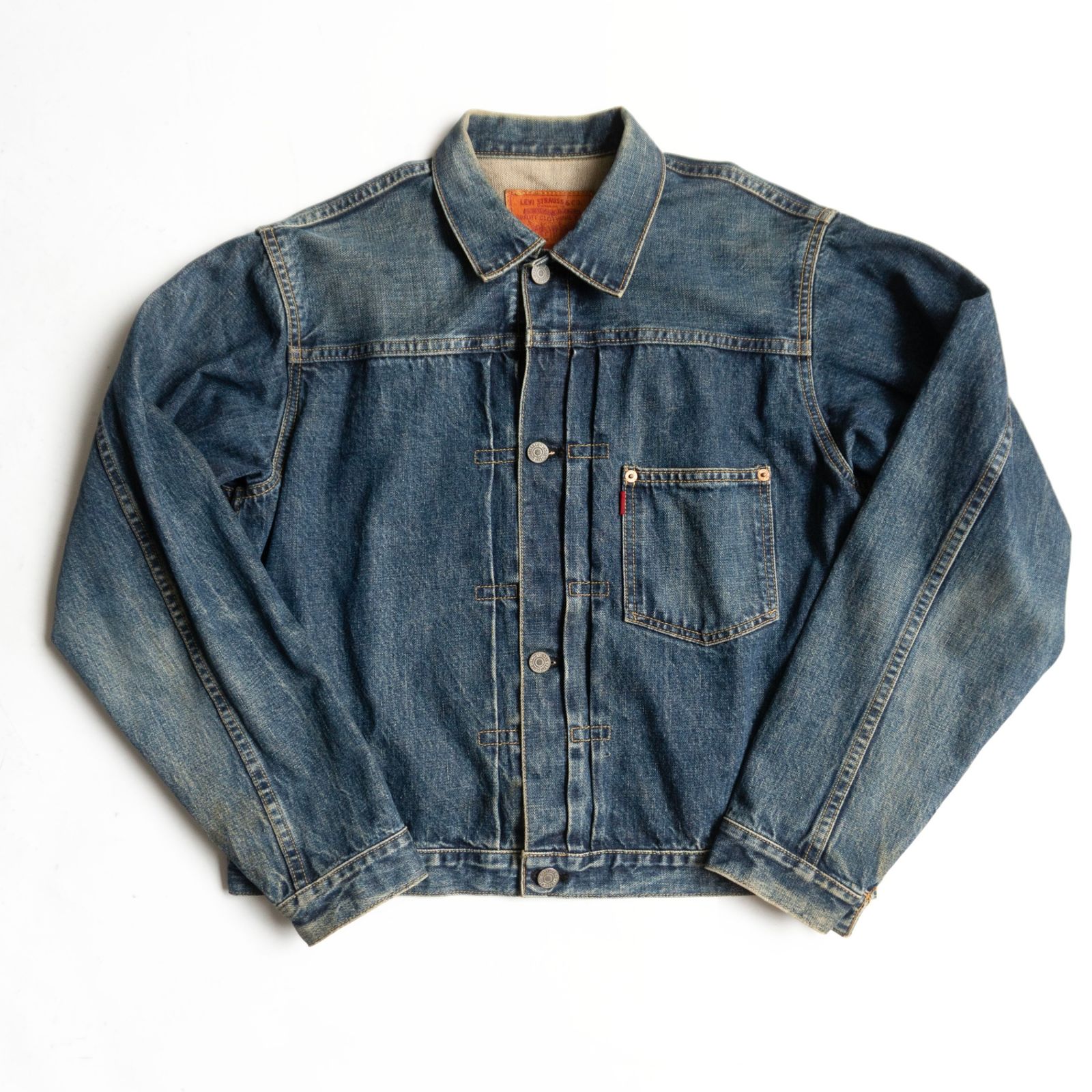 【大戦モデル/ビッグサイズ】 LEVI'S 【 506XX ビッグE デニムジャケット 】 42 ファースト 1ST 日本製 リーバイス 26060862